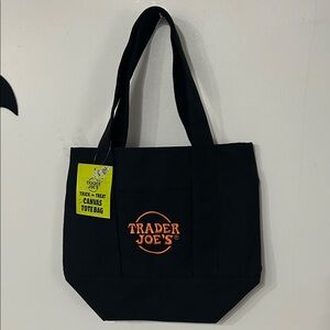 Trader Joe's, 2025 Black Trick or Treat Canvas Tote Bag
